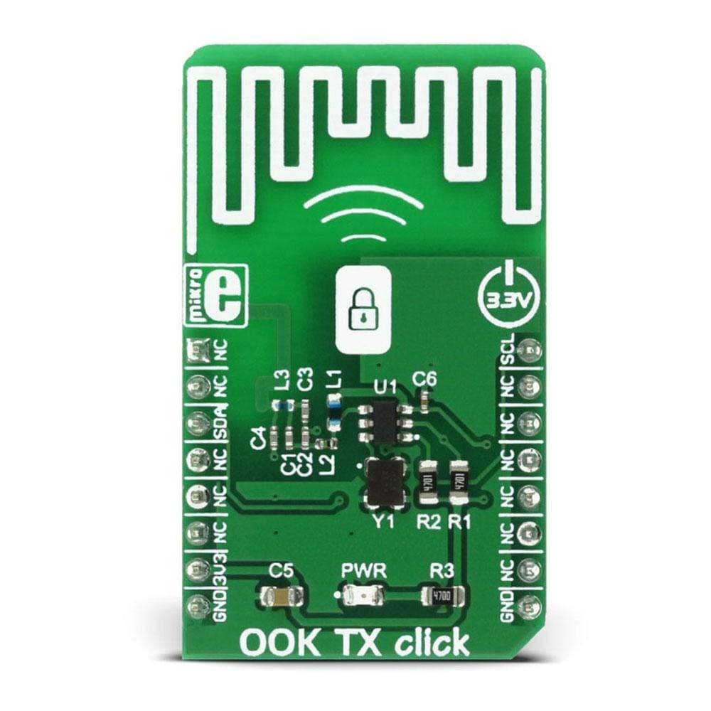 Mikroelektronika d.o.o. MIKROE-2903 OOK TX Click Board - The Debug Store UK