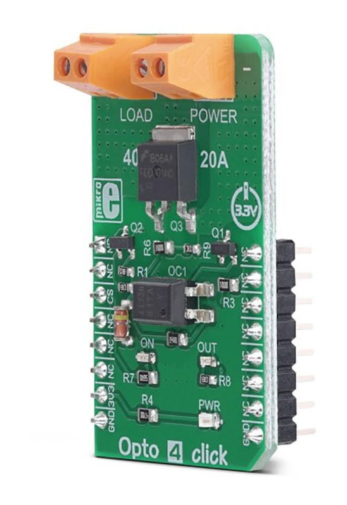Mikroelektronika d.o.o. MIKROE-3337 Opto 4 Click Board - The Debug Store UK
