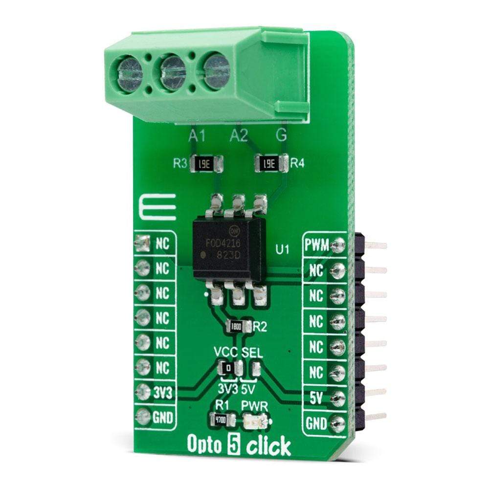 Mikroelektronika d.o.o. MIKROE-4476 Opto 5 Click Board - The Debug Store UK