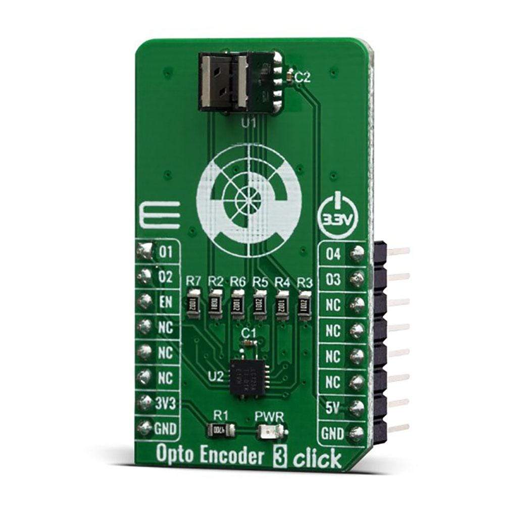 Mikroelektronika d.o.o. MIKROE-3710 Opto Encoder 3 Click Board - The Debug Store UK