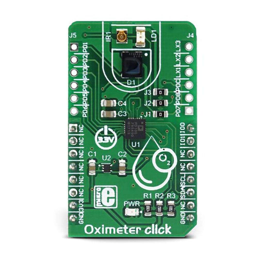 Mikroelektronika d.o.o. MIKROE-3102 Oximeter Click Board - The Debug Store UK