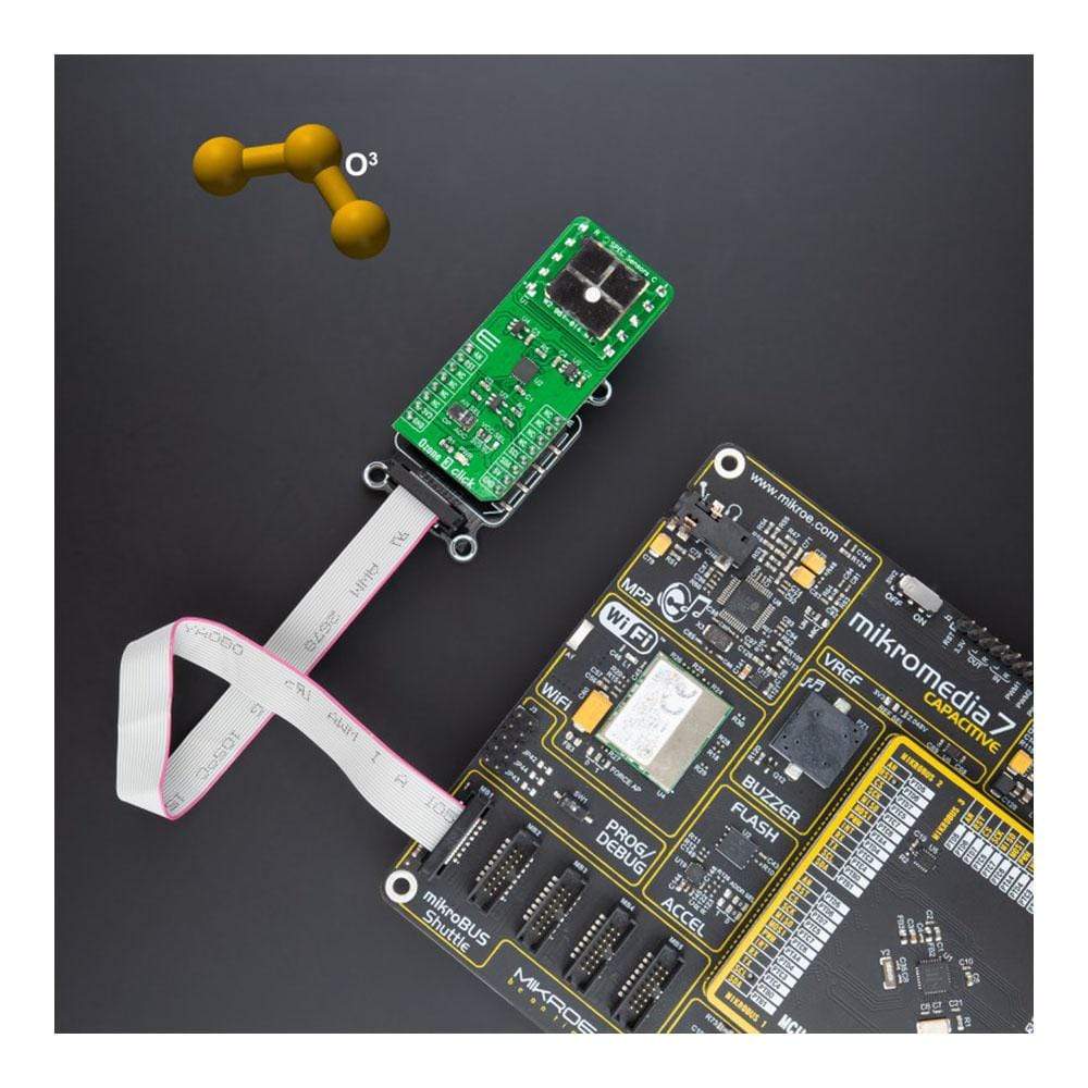 Mikroelektronika d.o.o. MIKROE-4654 Ozone 3 Click Board - The Debug Store UK