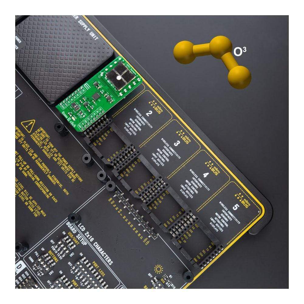 Mikroelektronika d.o.o. MIKROE-4654 Ozone 3 Click Board - The Debug Store UK