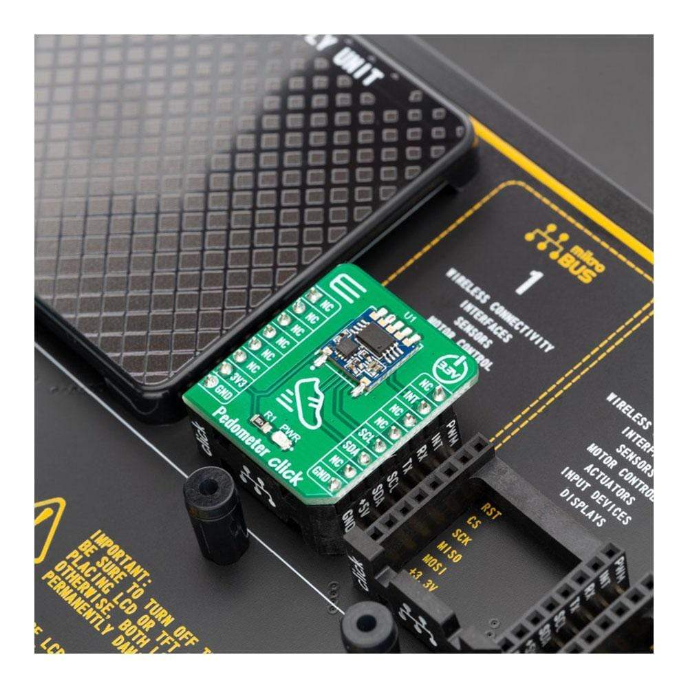 Mikroelektronika d.o.o. MIKROE-3567 Pedometer Click Board - The Debug Store UK