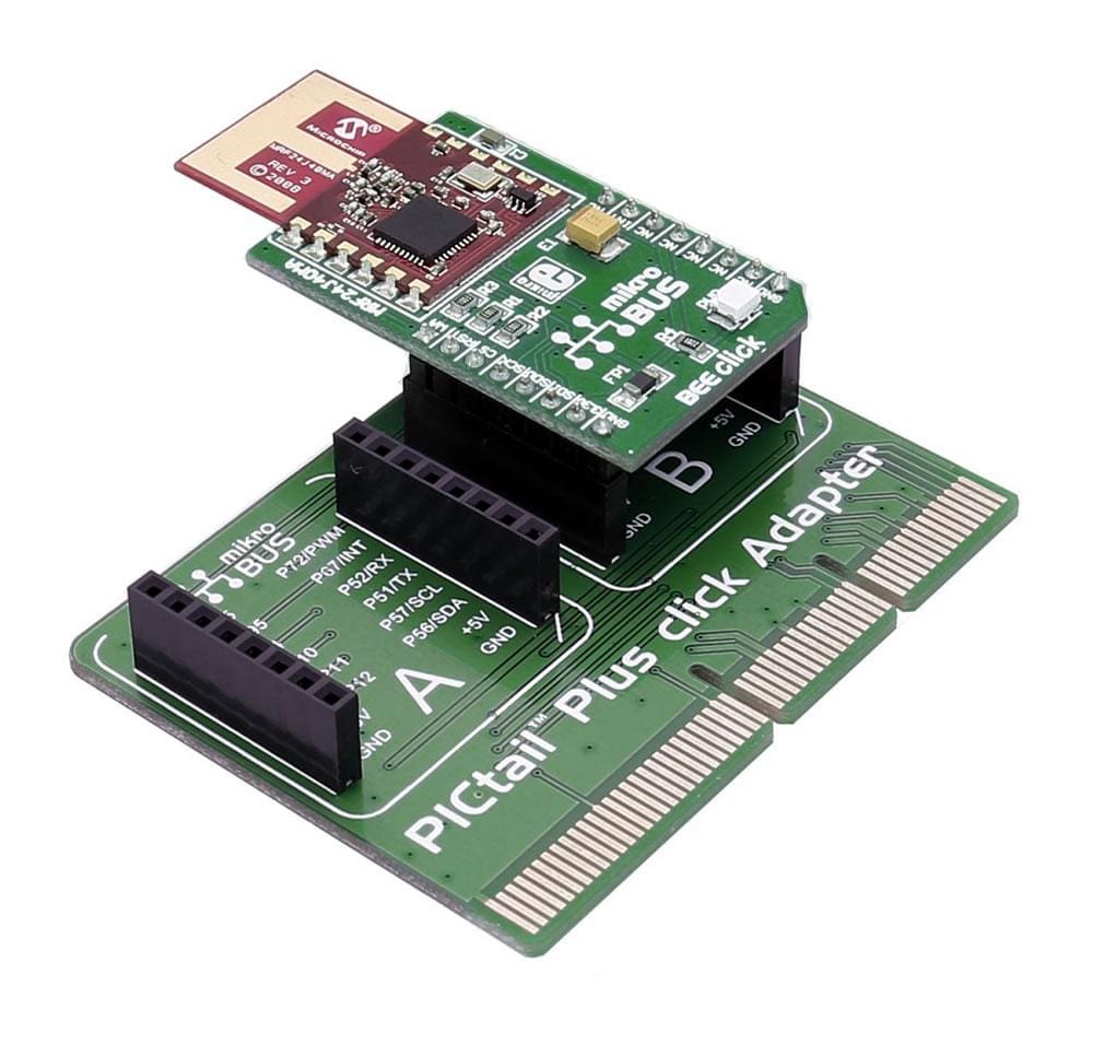 Mikroelektronika d.o.o. MIKROE-2578 PICtail Plus Click Board Adapter - The Debug Store UK