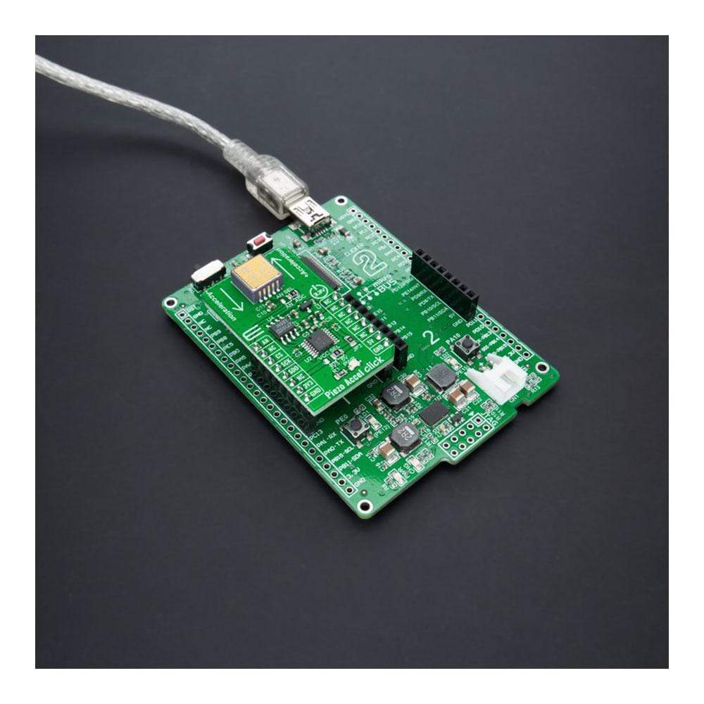 Mikroelektronika d.o.o. MIKROE-4559 Piezzo Accel Click Board - The Debug Store UK