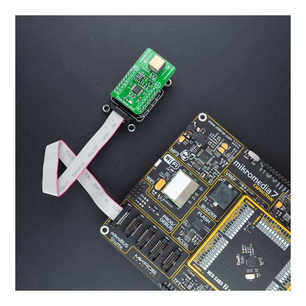 Mikroelektronika d.o.o. MIKROE-4559 Piezzo Accel Click Board - The Debug Store UK