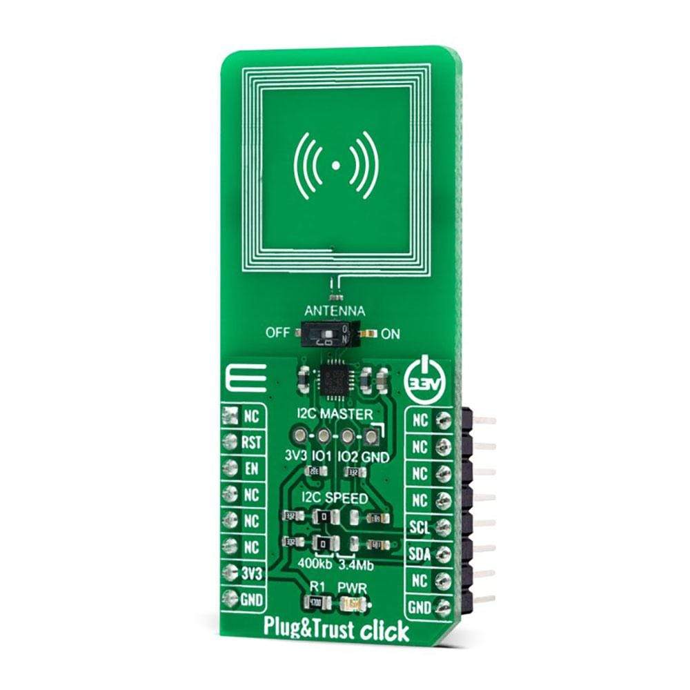 Mikroelektronika d.o.o. MIKROE-4656 Plug&Trust Click Board - The Debug Store UK