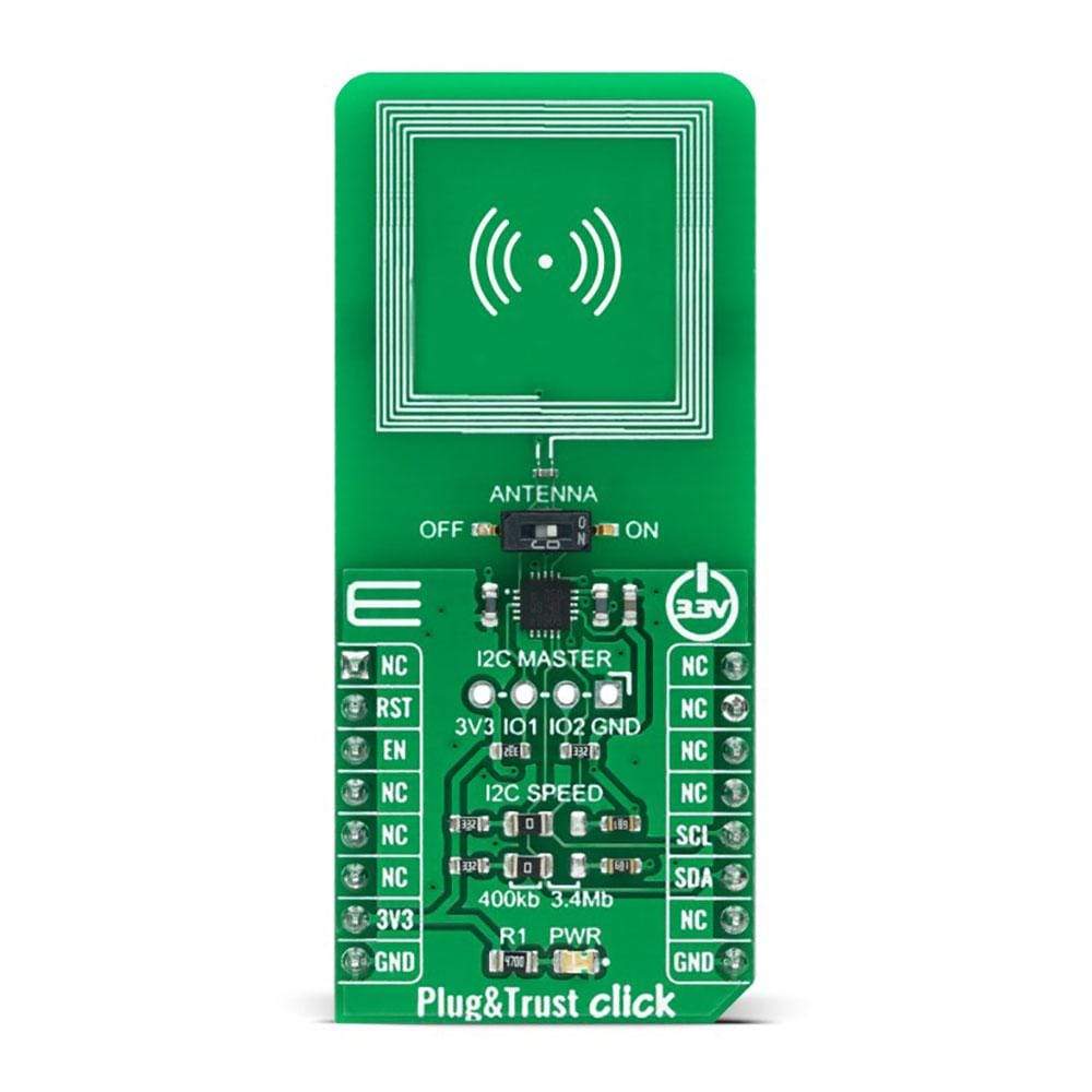 Mikroelektronika d.o.o. MIKROE-4656 Plug&Trust Click Board - The Debug Store UK