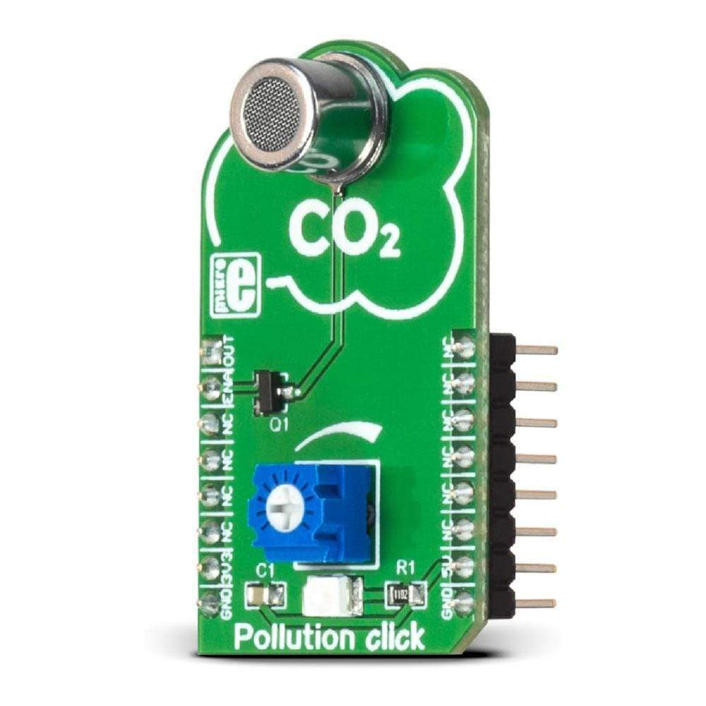 Mikroelektronika d.o.o. MIKROE-2516 Pollution Click Board - The Debug Store UK