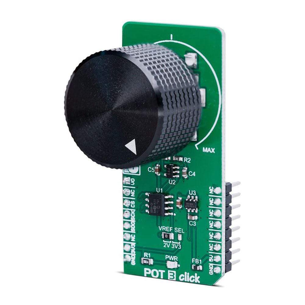 Mikroelektronika d.o.o. MIKROE-3691 POT 3 Click Board - The Debug Store UK
