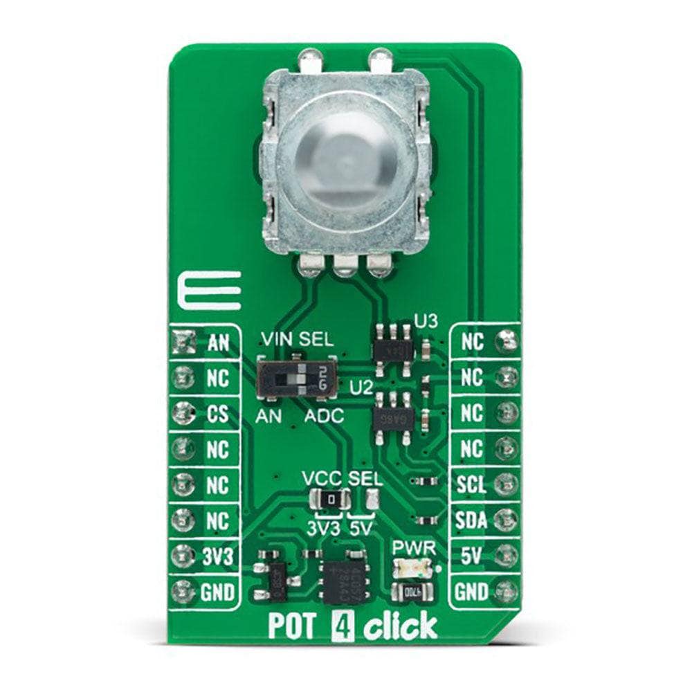 Mikroelektronika d.o.o. MIKROE-5454 POT 4 Click Board - The Debug Store UK