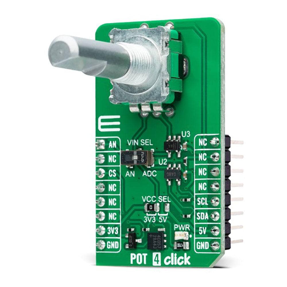 Mikroelektronika d.o.o. MIKROE-5454 POT 4 Click Board - The Debug Store UK