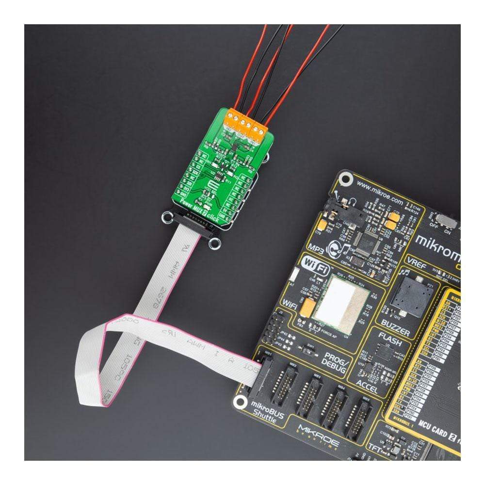 Mikroelektronika d.o.o. MIKROE-4575 Power MUX 2 Click Board - The Debug Store UK