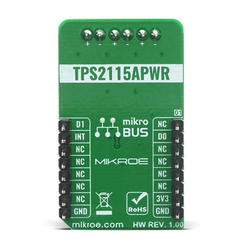 Mikroelektronika d.o.o. MIKROE-4109 Power MUX Click Board - The Debug Store UK