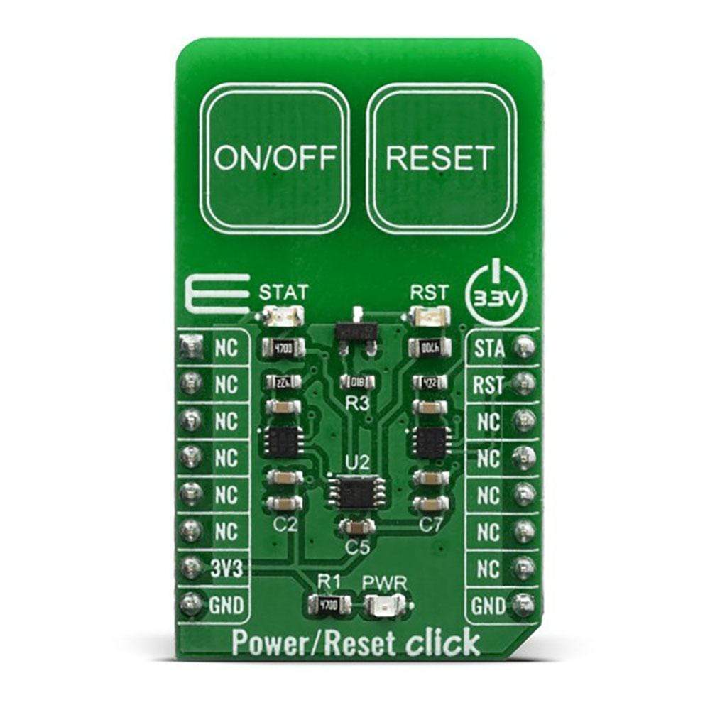 Mikroelektronika d.o.o. MIKROE-3771 Power/Reset Click Board - The Debug Store UK