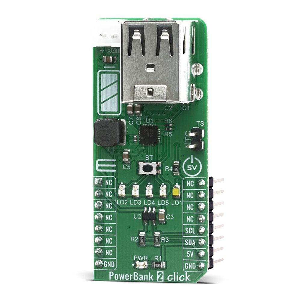 Mikroelektronika d.o.o. MIKROE-4116 PowerBank 2 Click Board - The Debug Store UK