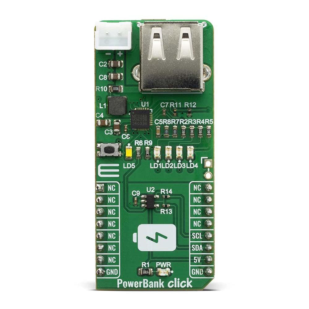 Mikroelektronika d.o.o. MIKROE-4082 PowerBank Click Board - The Debug Store UK