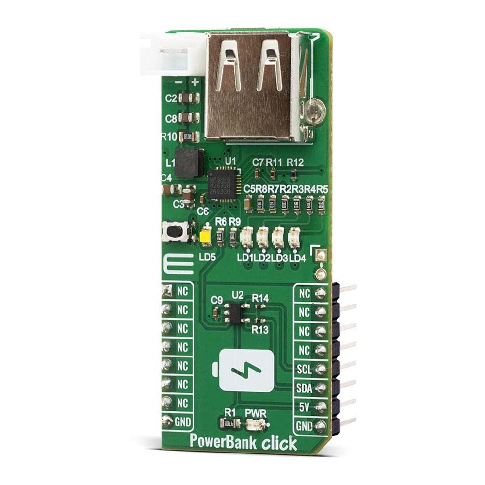 Mikroelektronika d.o.o. MIKROE-4082 PowerBank Click Board - The Debug Store UK