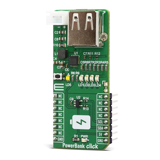 Mikroelektronika d.o.o. MIKROE-4082 PowerBank Click Board - The Debug Store UK