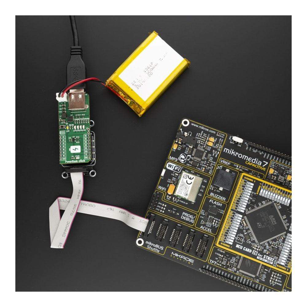 Mikroelektronika d.o.o. MIKROE-4082 PowerBank Click Board - The Debug Store UK