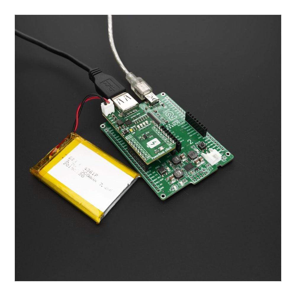 Mikroelektronika d.o.o. MIKROE-4082 PowerBank Click Board - The Debug Store UK