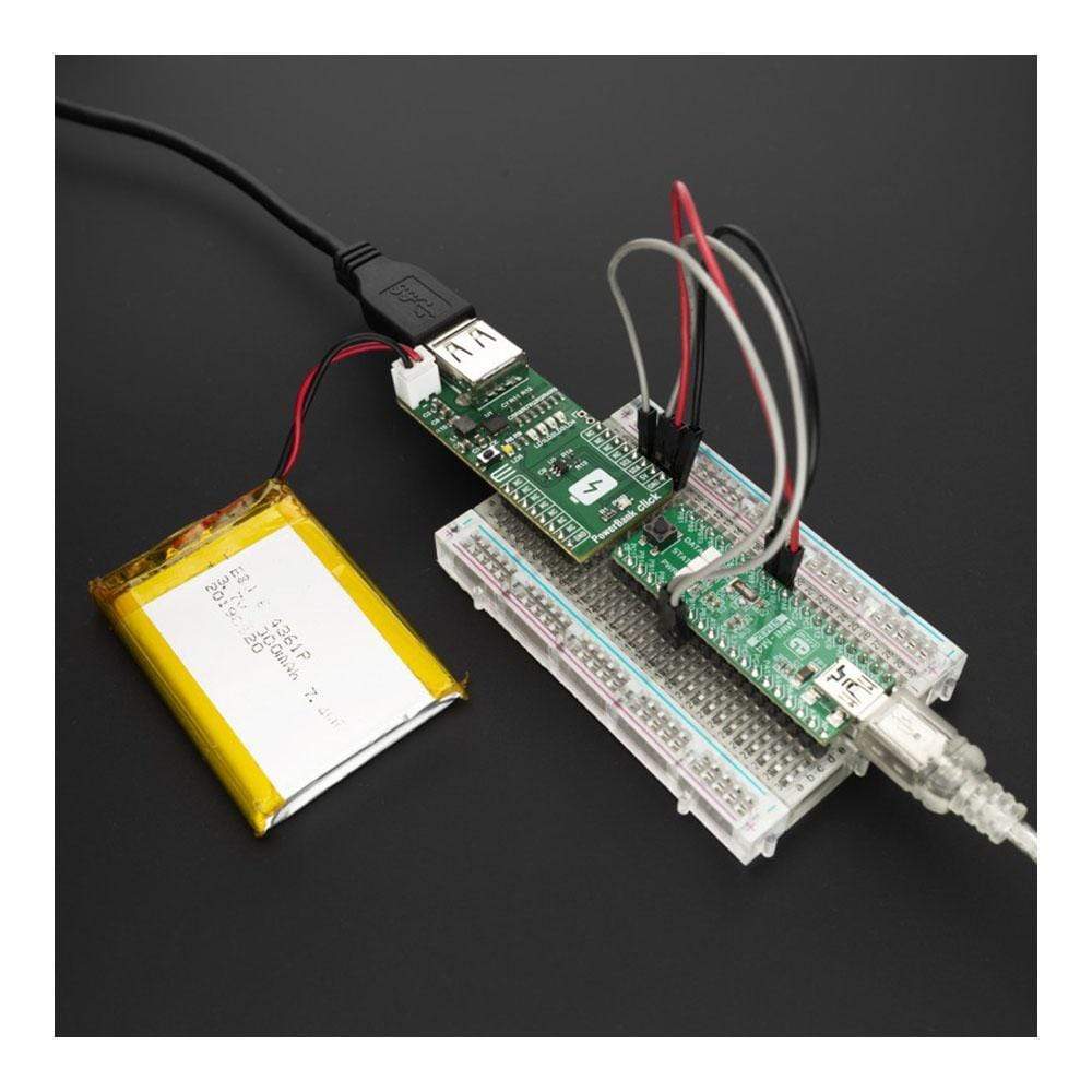 Mikroelektronika d.o.o. MIKROE-4082 PowerBank Click Board - The Debug Store UK