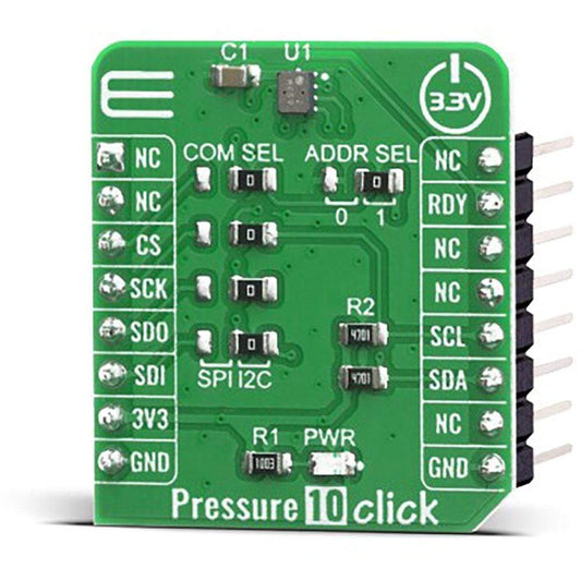 Mikroelektronika d.o.o. MIKROE-4142 Pressure 10 Click Board - The Debug Store UK