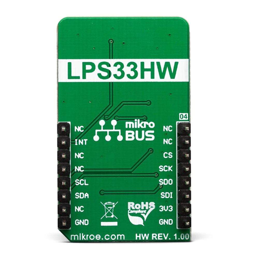 Mikroelektronika d.o.o. MIKROE-3411 Pressure 11 Click Board - The Debug Store UK