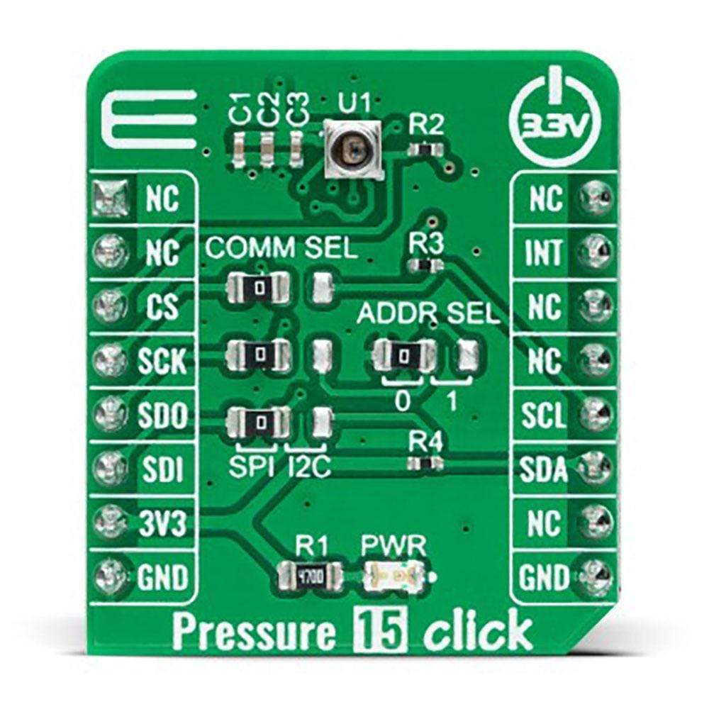 Mikroelektronika d.o.o. MIKROE-4747 Pressure 15 Click Board - The Debug Store UK