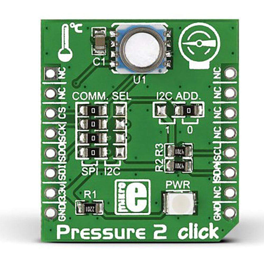 Mikroelektronika d.o.o. MIKROE-1880 Pressure 2 Click Board - The Debug Store UK