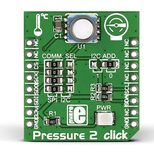 Mikroelektronika d.o.o. MIKROE-1880 Pressure 2 Click Board - The Debug Store UK
