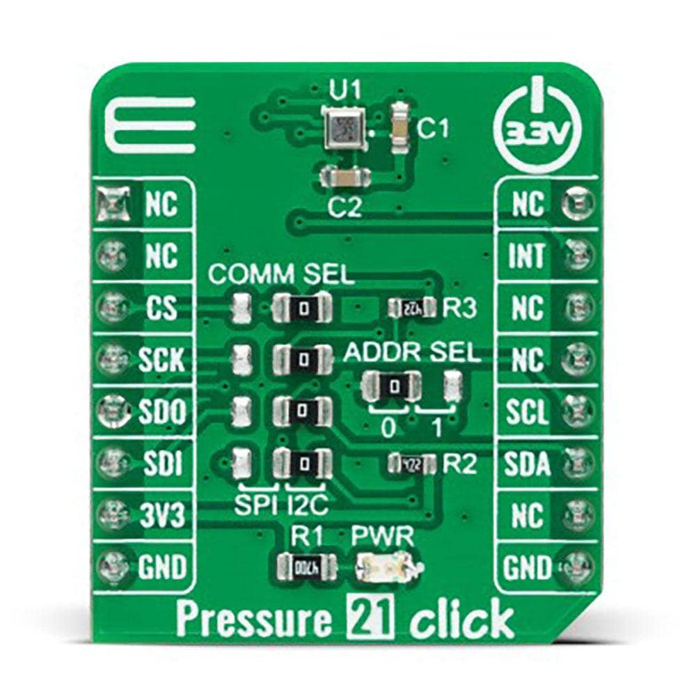 Mikroelektronika d.o.o. MIKROE-5274 Pressure 21 Click Board - The Debug Store UK