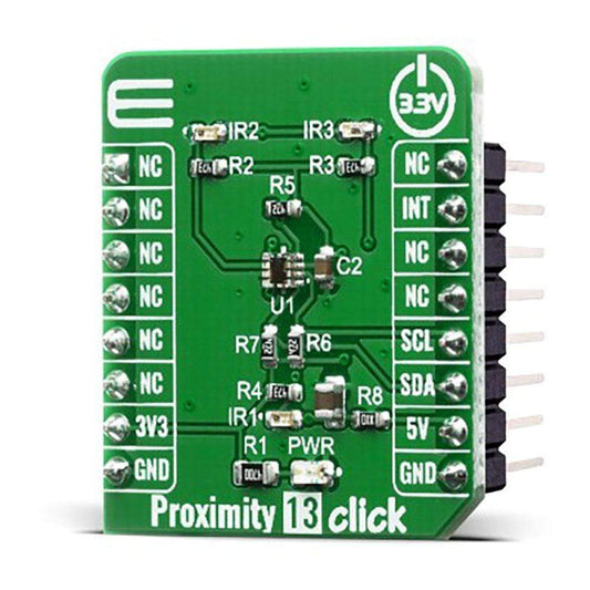 Mikroelektronika d.o.o. MIKROE-3991 Proximity 13 Click Board - The Debug Store UK