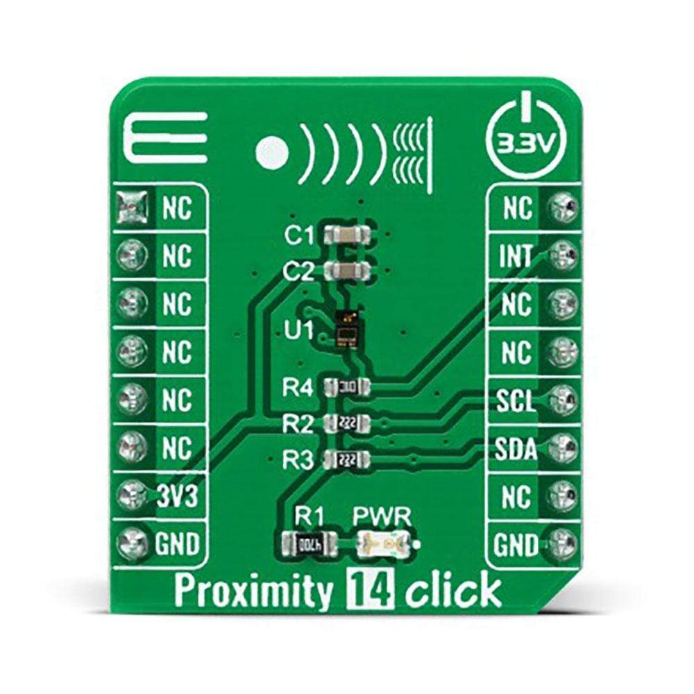 Mikroelektronika d.o.o. MIKROE-4744 Proximity 14 Click Board - The Debug Store UK