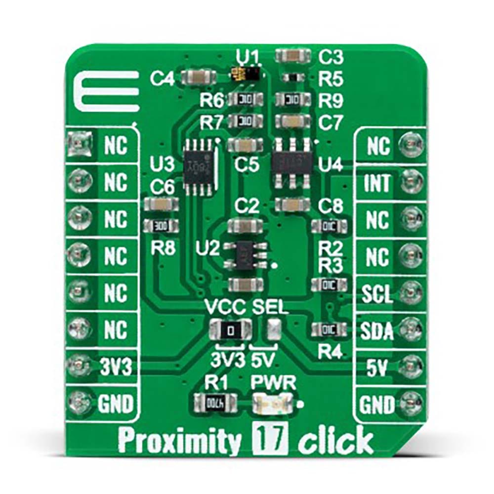 Mikroelektronika d.o.o. MIKROE-5084 Proximity 17 Click Board - The Debug Store UK