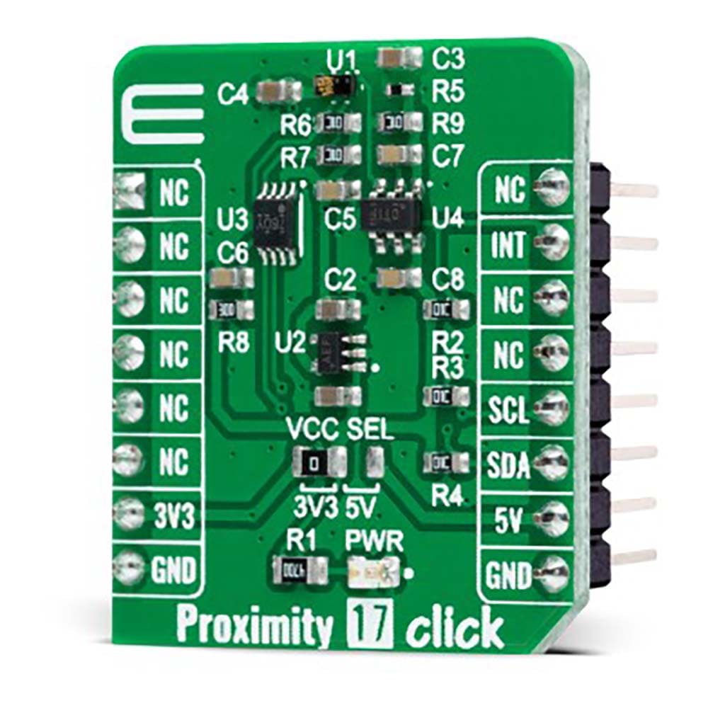 Mikroelektronika d.o.o. MIKROE-5084 Proximity 17 Click Board - The Debug Store UK