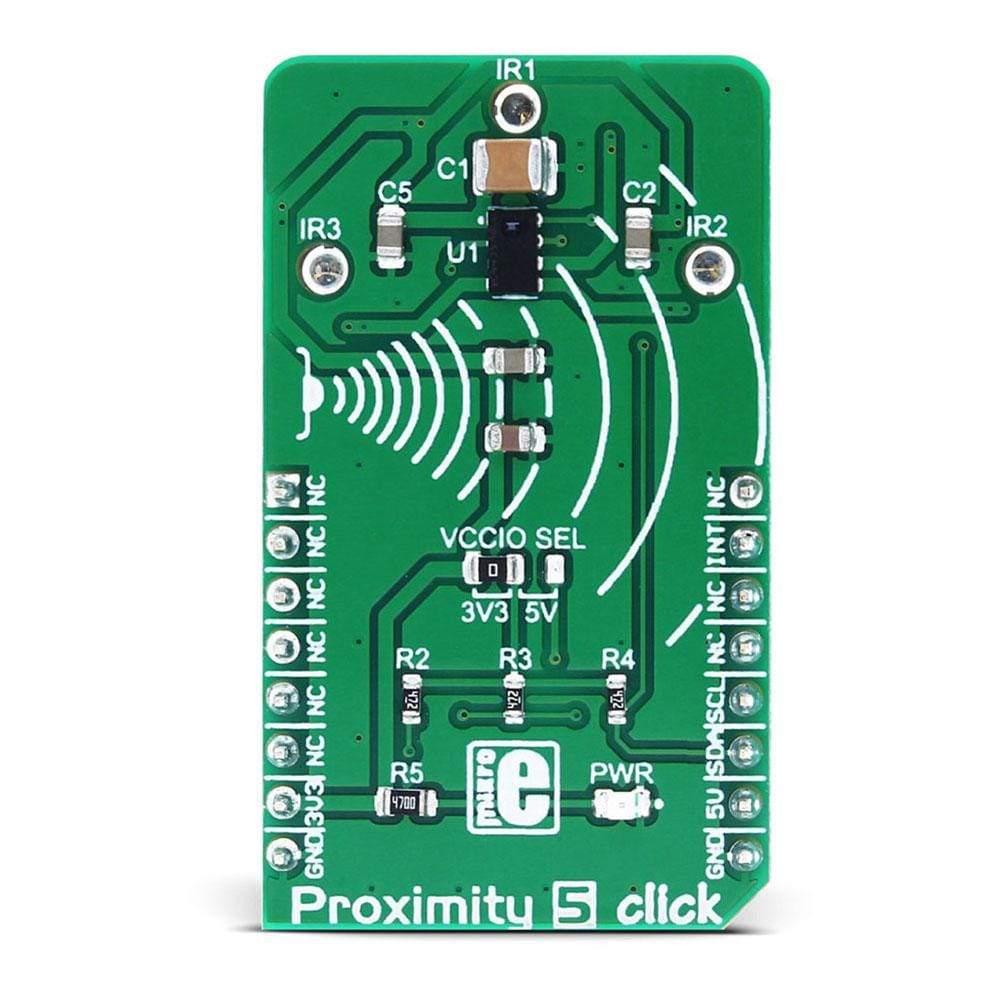 Mikroelektronika d.o.o. MIKROE-2984 Proximity 5 Click Board - The Debug Store UK