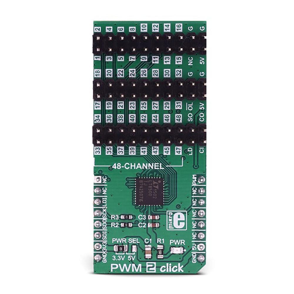 Mikroelektronika d.o.o. MIKROE-3148 PWM 2 Click Board - The Debug Store UK