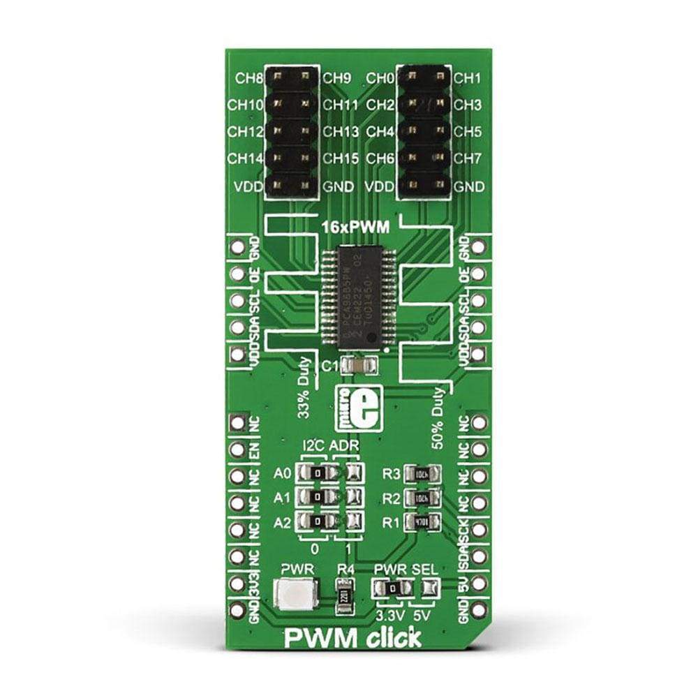 Mikroelektronika d.o.o. MIKROE-1898 PWM Click Board - The Debug Store UK