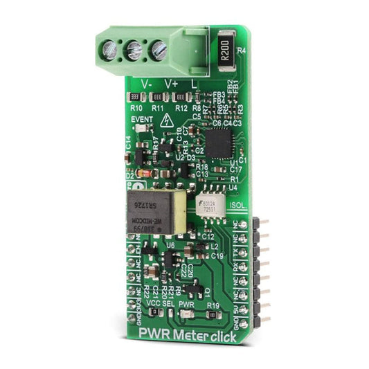 Mikroelektronika d.o.o. MIKROE-3169 PWR Meter Click Board - The Debug Store UK