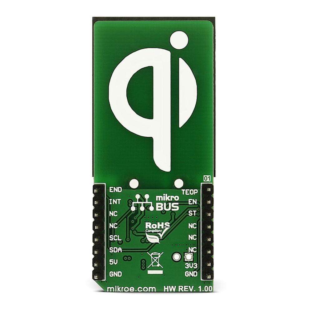 Mikroelektronika d.o.o. MIKROE-2799 Qi Receiver Click Board - The Debug Store UK