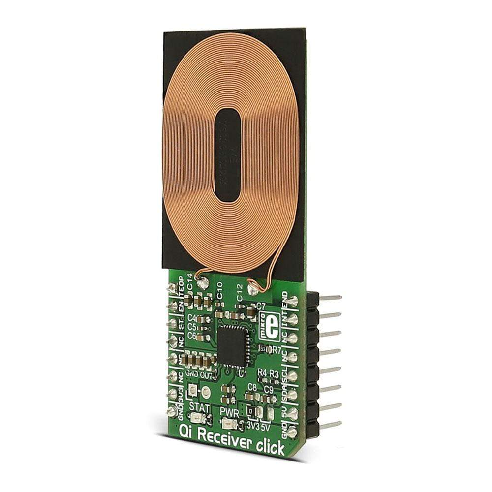 Mikroelektronika d.o.o. MIKROE-2799 Qi Receiver Click Board - The Debug Store UK