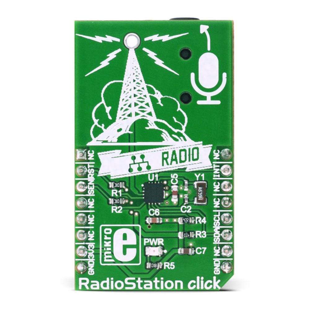 Mikroelektronika d.o.o. MIKROE-2822 RadioStation Click Board - The Debug Store UK