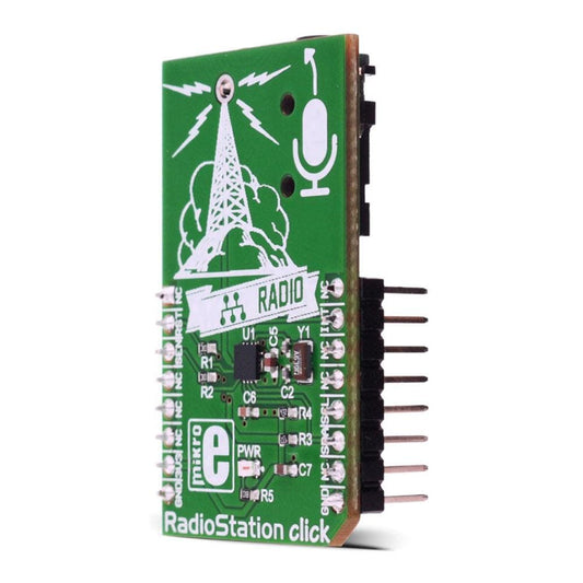 Mikroelektronika d.o.o. MIKROE-2822 RadioStation Click Board - The Debug Store UK