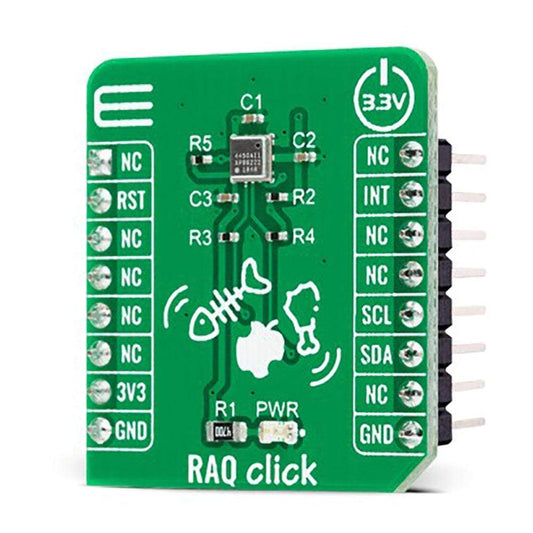 Mikroelektronika d.o.o. MIKROE-4385 RAQ Click Board - The Debug Store UK