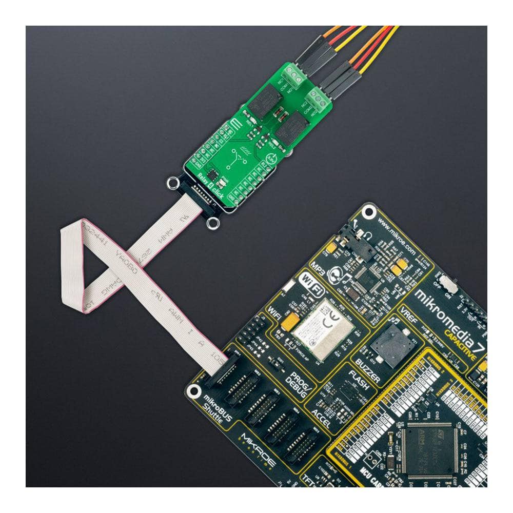 Mikroelektronika d.o.o. MIKROE-5539 Relay 4 Click Board - The Debug Store UK