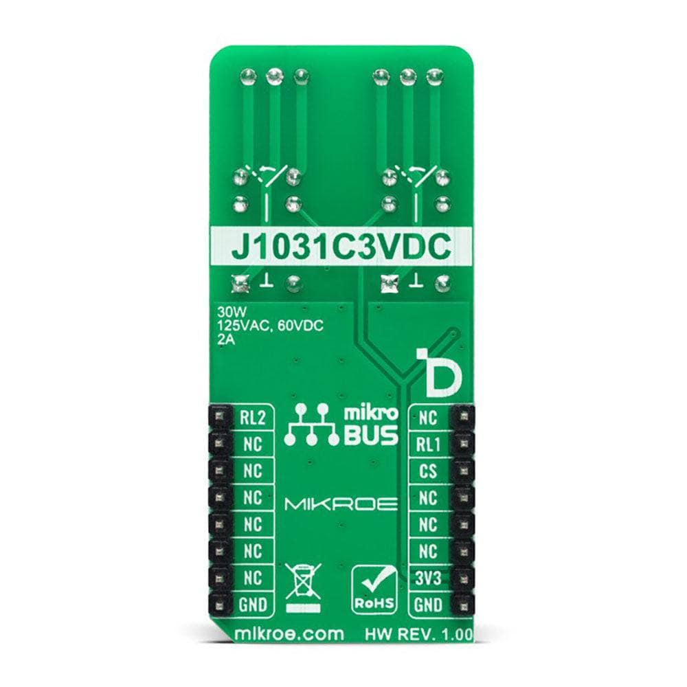 Mikroelektronika d.o.o. MIKROE-5539 Relay 4 Click Board - The Debug Store UK