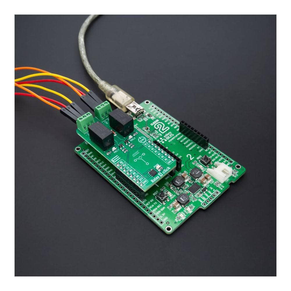 Mikroelektronika d.o.o. MIKROE-5539 Relay 4 Click Board - The Debug Store UK