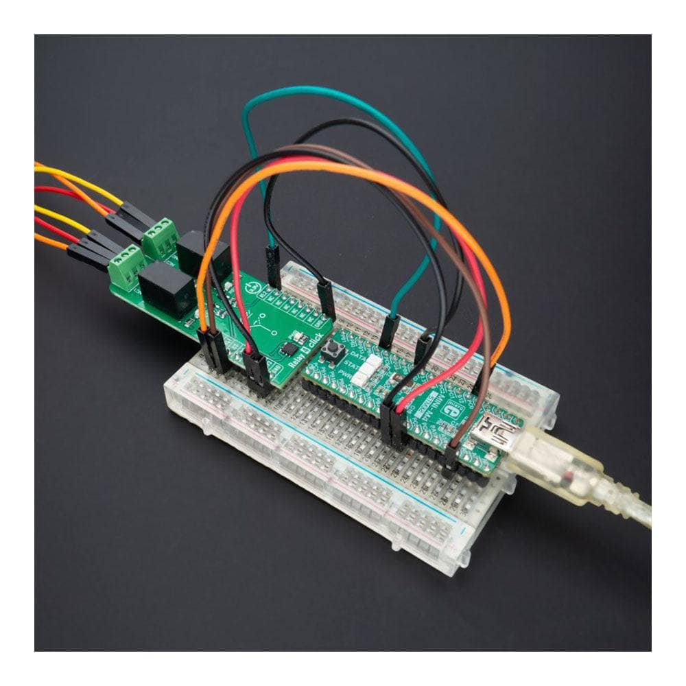 Mikroelektronika d.o.o. MIKROE-5539 Relay 4 Click Board - The Debug Store UK